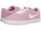 Nike Sb Check Solarsoft Canvas Premium (elemental Pink/white/black) Women's Skate Shoes