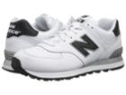 New Balance Classics Nb574 (white/black) Men's Classic Shoes