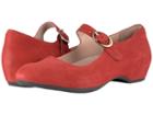 Dansko Linette (red Milled Nubuck) Women's Maryjane Shoes
