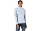 Columbia Glacialtm Iv 1/2 Zip (faded Sky/eve) Women's Clothing