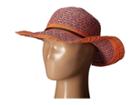 San Diego Hat Company Kids Paperbraid Sunbrim Hat With Ribbon Edge (little Kids/big Kids) (orange) Caps