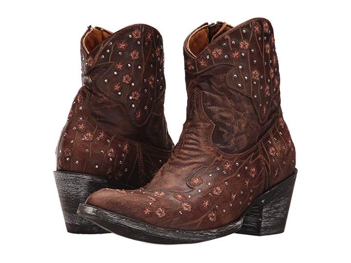 Old Gringo Bayrionne Zipper (brass) Cowboy Boots