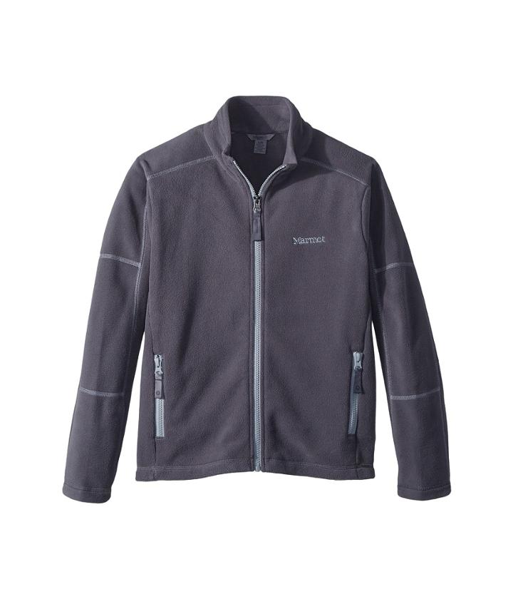 Marmot Kids Lassen Fleece (little Kids/big Kids) (slate Grey) Boy's Coat