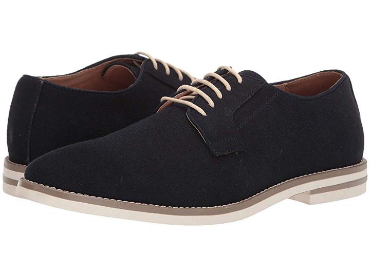 Madden By Steve Madden Lestr 6 (navy Nubuck Pu) Men's Shoes