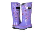 Bogs Kids Rain Boot Wildflowers (toddler/little Kid/big Kid) (violet Multi) Girls Shoes