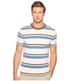 Brixton Clive Washed Short Sleeve Knit (off-white) Men's Short Sleeve Knit