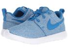 Nike Kids Roshe One (little Kid) (blue Nebula/blue Nebula/white) Boys Shoes