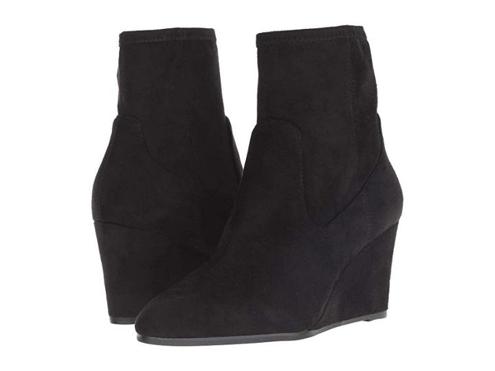 Tahari Ballad Wedge Boot (black) Women's Boots