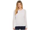 Prana Sheer Escape Top (titanium Grey) Women's Clothing