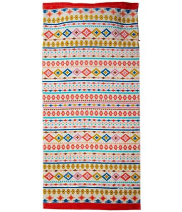 Vera Bradley Ultimate Beach Towel (hacienda Cross Stitch) Bath Towels