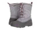 The North Face Kids Alpenglow Iv (toddler/little Kid/big Kid) (frost Grey/wood Violet) Girls Shoes