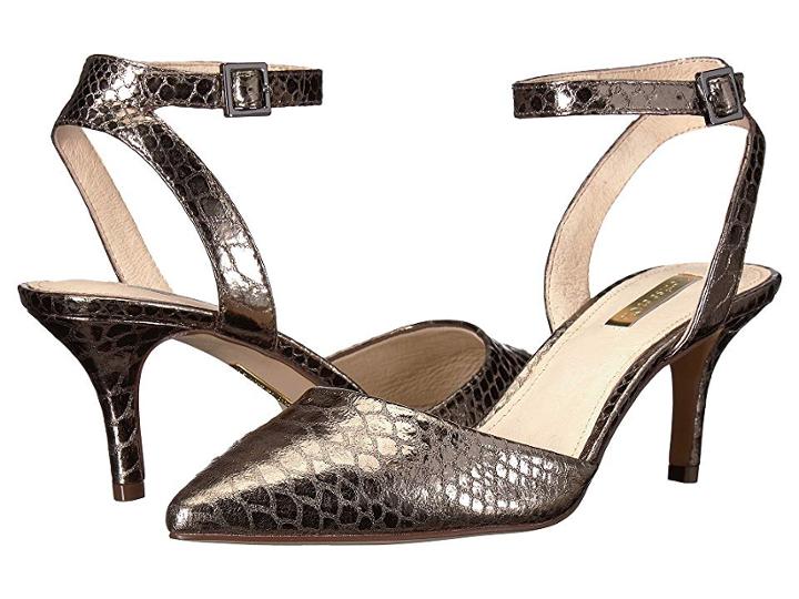 Louise Et Cie Esperance (gunmetal Mirror Whips) Women's Shoes