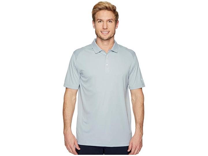 Puma Golf Essential Pounce Polo (quarry) Men's Short Sleeve Pullover