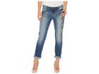 Kut From The Kloth Catherine Boyfriend Embroidered In Dealt (dealt/medium Base Wash) Women's Jeans