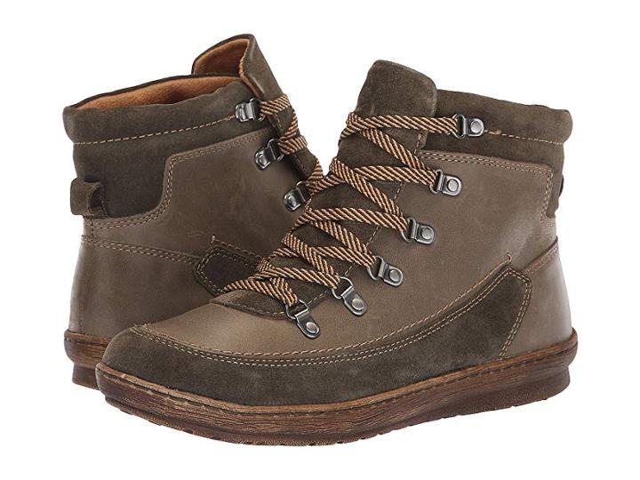 Comfortiva Carajean (pale Olive La Mesa/army Green Cow Suede) Women's Shoes