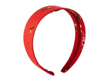 Dolce & Gabbana Kids Fiori Rossi Headband (little Kids/big Kids) (red) Headband