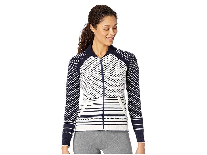 Obermeyer Belletex Full Zip Sweater (resort At Midnight) Women's Sweater