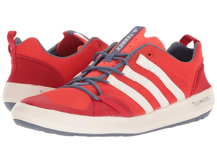 Adidas Outdoor Terrex Cc Boat (hi-res Red/chalk White/orange) Men's  Shoes