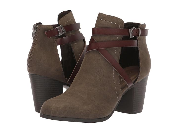 Madden Girl Doolly (taupe Nubuck) Women's Shoes