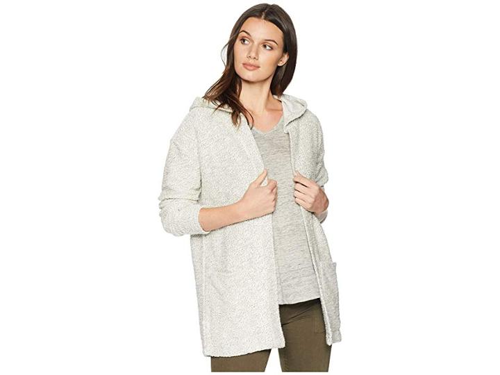 Sanctuary Remi Hooded Cardigan (salt Multi) Women's Sweater