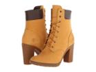 Timberland Earthkeepers(r) Glancy 6 Boot (wheat Nubuck) Women's Dress Lace-up Boots