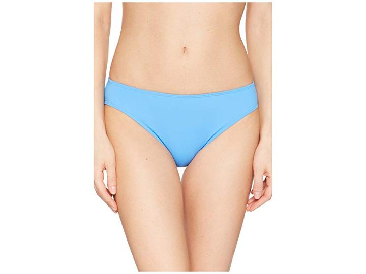 Lauren Ralph Lauren Beach Club Solids Solid Hipster Bottoms (sky Blue) Women's Swimwear