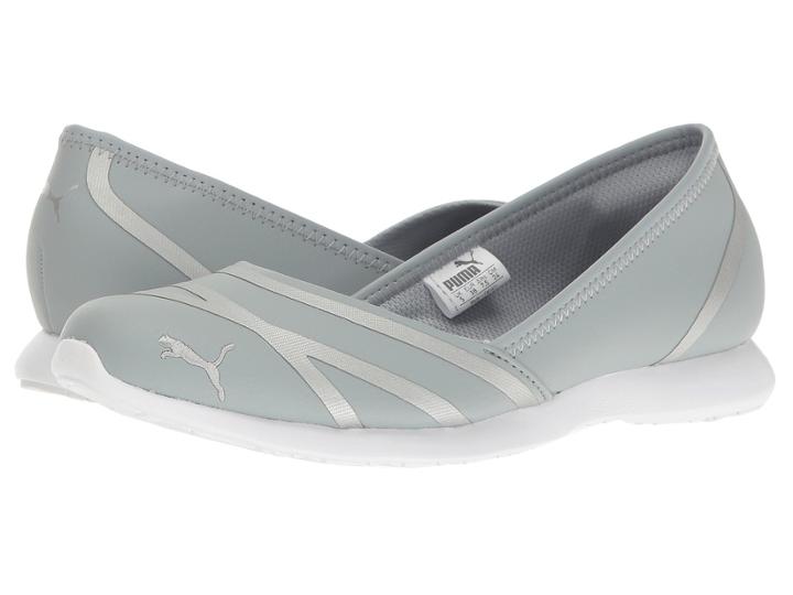 Puma Puma Vega Ballet Sl (quarry/puma Silver) Women's Shoes