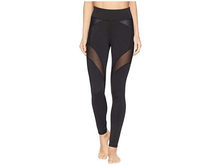 Michi Illusion Leggings (black) Women's Casual Pants