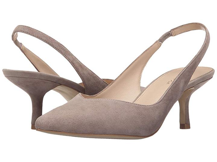Pelle Moda Oasis (mushroom Kid Suede) High Heels