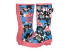 Hunter Original Floral Stripe Short Rain Boot (floral Stripe/peony) Women's Rain Boots