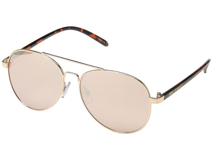 Betsey Johnson Bj472119 (rose Gold 1) Fashion Sunglasses