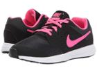 Nike Kids Downshifter 7 (little Kid) (black/racer Pink/anthracite/white) Girls Shoes