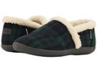 Toms Kids House Slipper (little Kid/big Kid) (spruce Plaid Felt) Kids Shoes