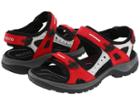 Ecco Sport Yucatan Sandal (chili Red/concrete/black) Women's Sandals
