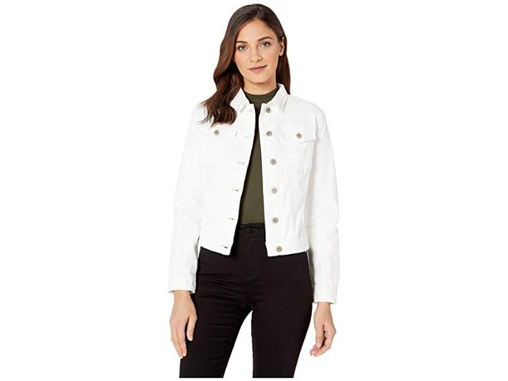 Unionbay Brendan Denim Jacket (white) Women's Coat