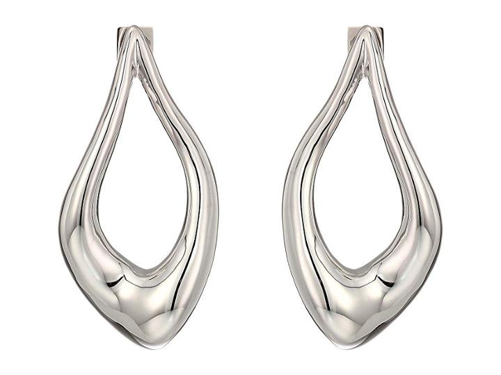 Vince Camuto Organic Post Earrings (rhodium) Earring
