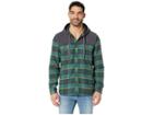 Marmot Silos Heavyweight Flannel Long Sleeve (mallard Green/dark Steel) Men's Coat
