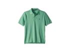 Polo Ralph Lauren Kids Classic Fit Cotton Mesh Polo (big Kids) (haven Green) Boy's Clothing