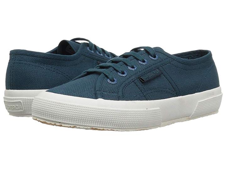 Superga 2750 Cotu Classic Sneaker (blue Legion) Women's Lace Up Casual Shoes