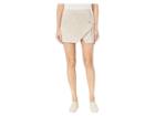Blank Nyc Suede Mini Skirt (fawn) Women's Skirt