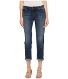 Eileen Fisher Boyfriend Jeans In Aged Indigo (aged Indigo) Women's Jeans