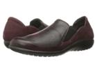 Naot Moana (shiraz Leather/volcanic Red Leather/violet Nubuck) Women's Shoes