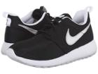 Nike Kids Roshe One (big Kid) (black/white/white/metallic Silver) Kids Shoes
