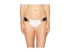 L*space Color Block Barracuda Classic Bottom (cream/black/camel) Women's Swimwear