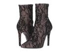 Jessica Simpson Livienne (black/nude Victorian Stretch Lace) Women's Shoes