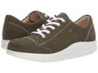 Finn Comfort Ikebukuro (olive) Women's Lace Up Casual Shoes