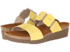 Naot Ashley (yellow Patent Leather) Women's Sandals