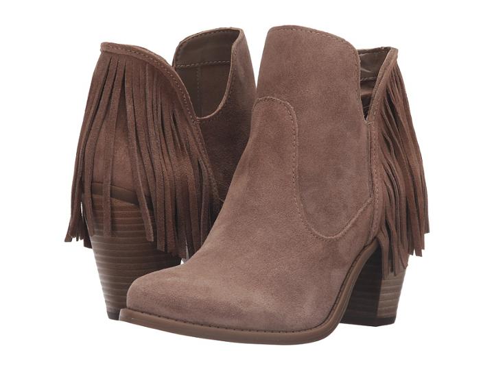 Jessica Simpson Cecila (ttally Taupe Split Suede) Women's Pull-on Boots