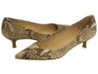 Stuart Weitzman Poco (roccia Serpent) Women's Slip-on Dress Shoes