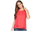 Lilla P Double Layer Tank Top (raspberry) Women's Sleeveless